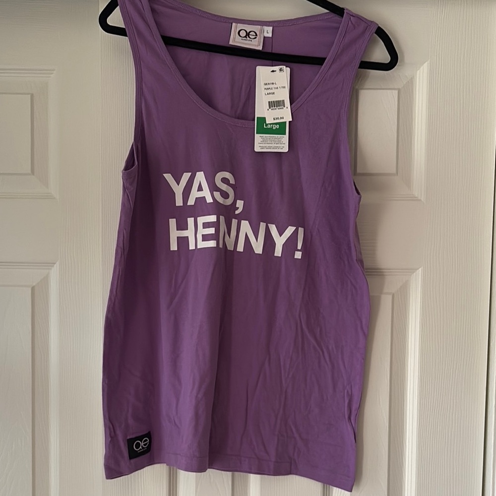 Purple Tank Top by [queer eye]